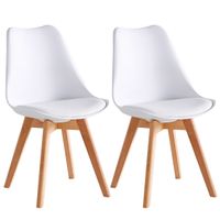 Shell Tulip Chair Set of 2