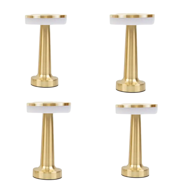 Set of 4 Portable USB Charging Touch Table Lamp E19-2-1