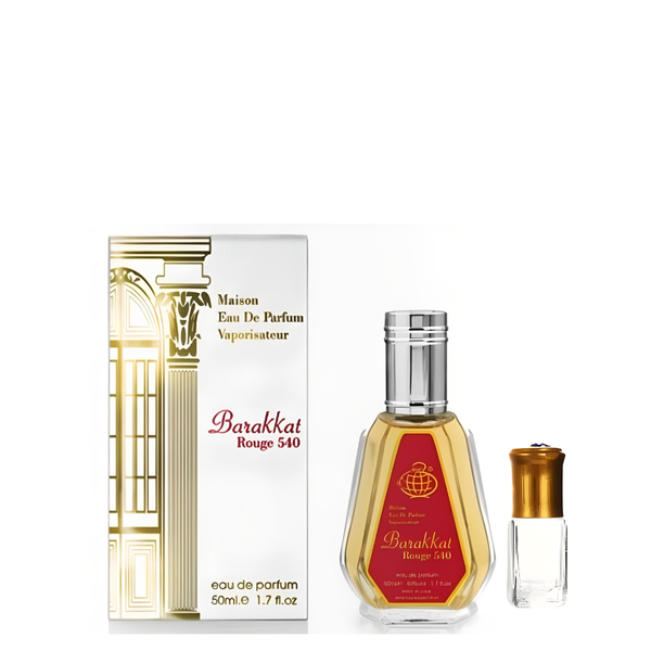 Fragrance World - Barakkat Rouge EDP - 50ml + Perfume Oil