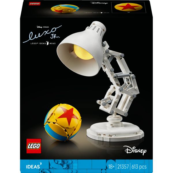 LEGO® Ideas | Disney Pixar Luxo Jr. Buildable Display Model 21357