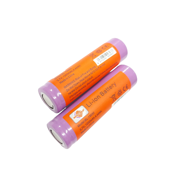 WISDOMUP - BL-18650 - Lithium-Ion Battery Pack of 2