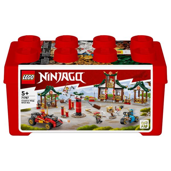 LEGO® NINJAGO® Creative Ninja Brick Box 71787 Building Toy Set (530 Pieces)