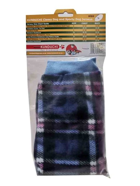 Kunduchi - Dog Jersey Size 6 Navy Blue