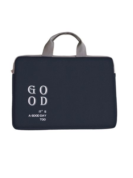 Letter Graphic Laptop Bag 15" to 15.9
