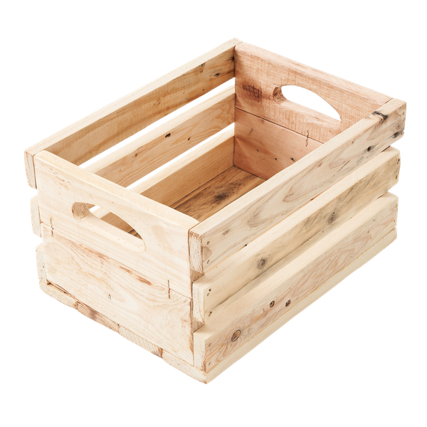 Pallet Wood Barn Crate Medium- Wooden Storage Crate