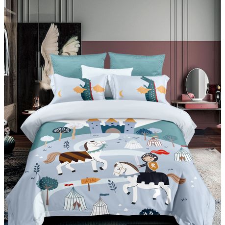 Linen Boutique Kids Duvet Cover Set Little Knight