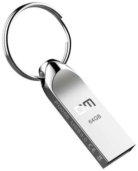 64GB Metalic Keyring Flashdrive USB2.0