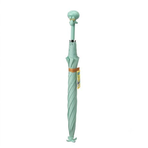 Cartoon Straight Umbrella with 3D Character Handle