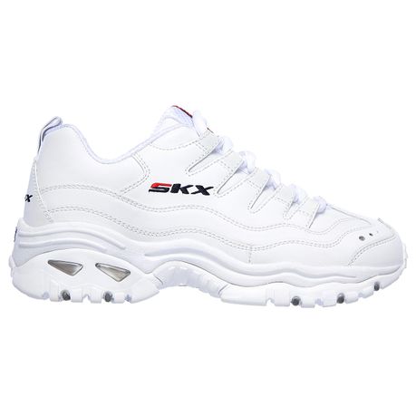 Skechers energy clearance white