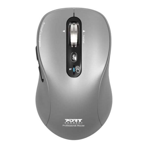 Port Connect Wireless Bluetooth Expert &amp; Mac Mouse - Grey