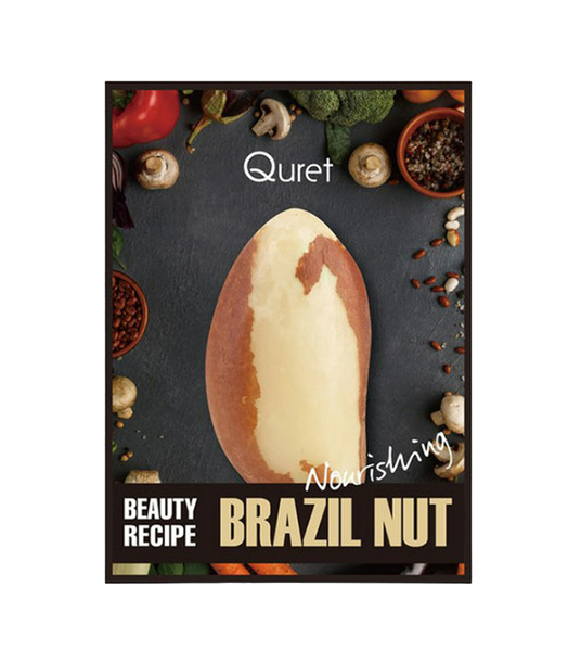 Quret Sheet Mask 25g, Brazilian Nut