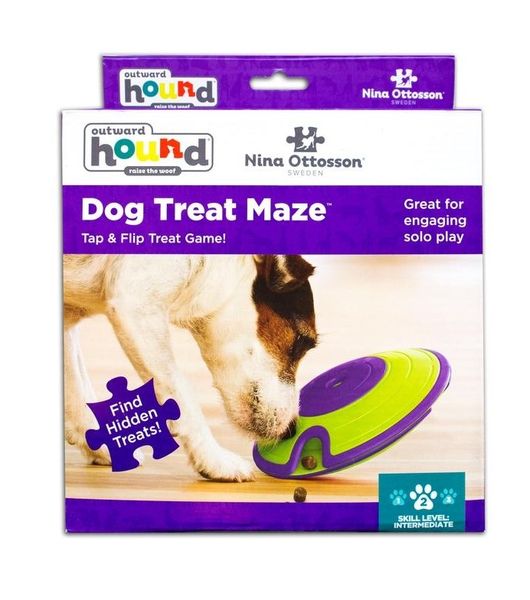 Nina Ottosson Dog Treat Maze - Green