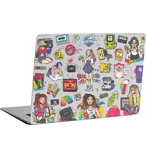 PTech Laptop Skin 90'S Kids - 15.6 inches