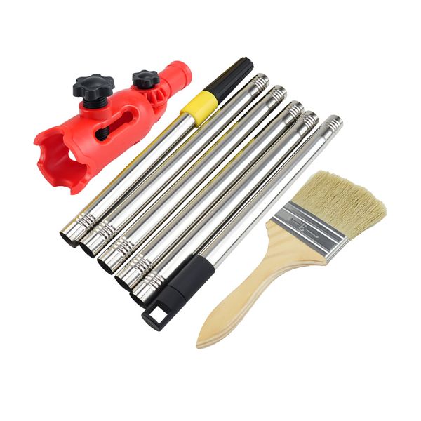 Multi-Angle Paint Brush Extender with Extension Pole for Ceilings Window