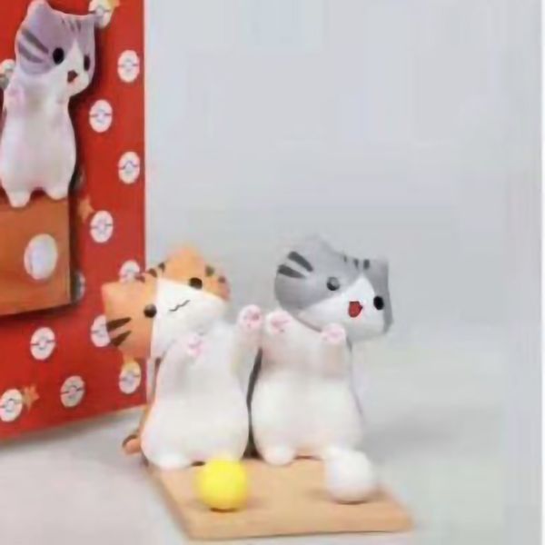 Safe PVC Cute Cartoon Cat Smartphone Stand - Versatile Desktop Phone Holder