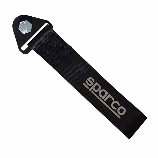 Sparco Black Tow Strap Accessories