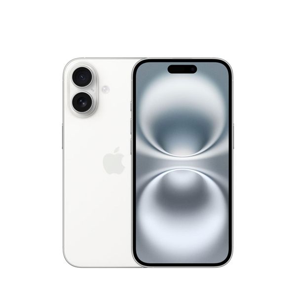 Apple iPhone 16 | 128GB | 8GB RAM | White - Certified Pre-Ownedz(B - Grade)