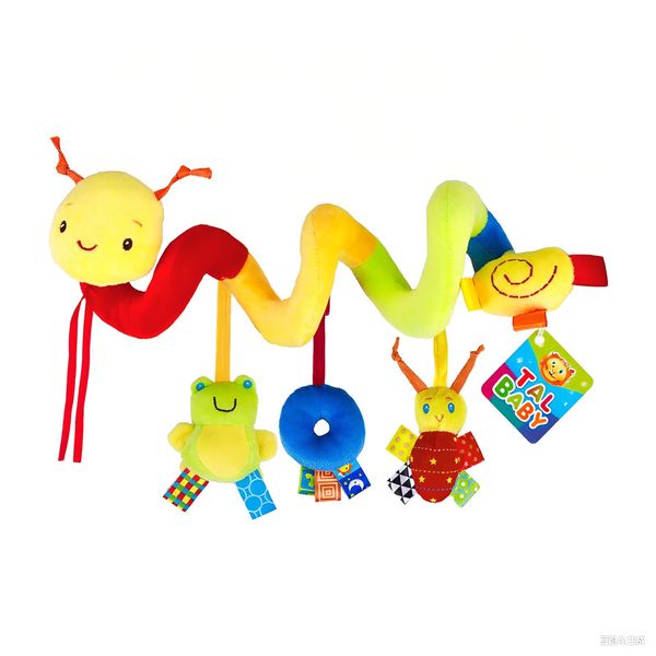 Spiral Pram Toys for Babies Wrap Around Pushchair Stroller Car Seat Toys