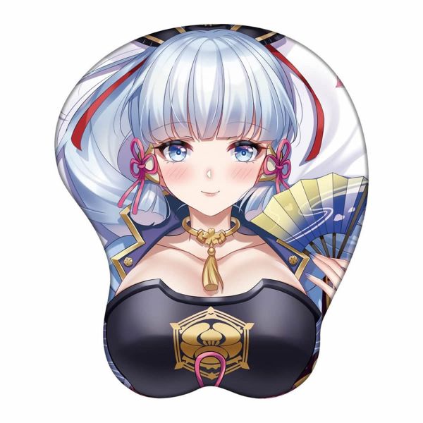 3D Mousepads Girl Anime Mouse Pads with Wrist Rest