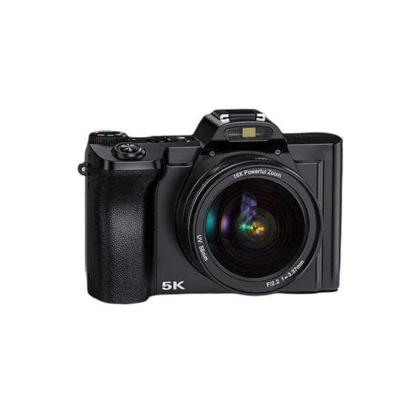 5K Digital Camera - 48MP, 16X Zoom, 3.5" Screen, Autofocus