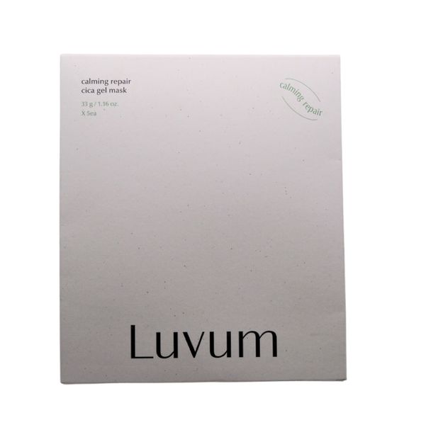 Luvum - Calming Repair Cica Gel mask [Pack of 5]