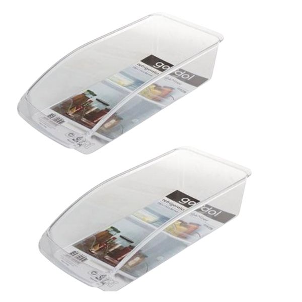 Gondol - Refrigerator Organisers / Fridge Baskets Combo - Medium (Set of 2)