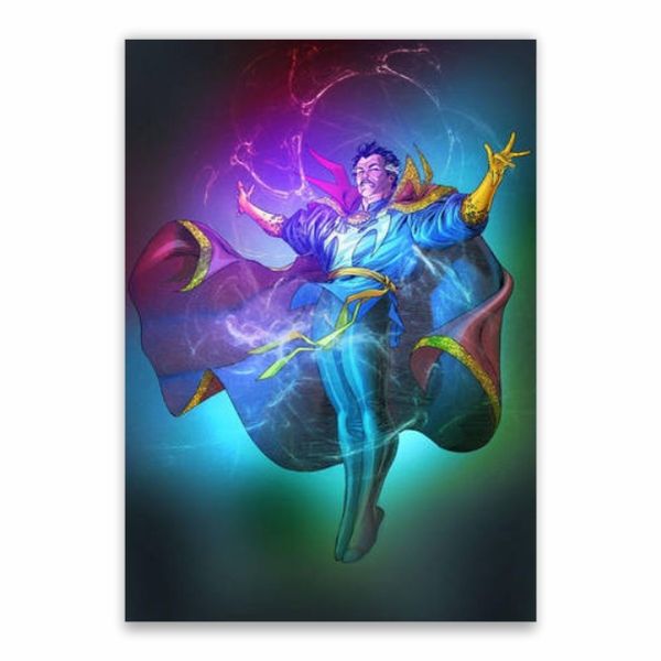 Dr Strange Floating Magic Poster - A1