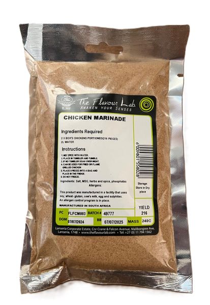 Chicken Tumble Marinade (Restaurant/ Catering Grade)