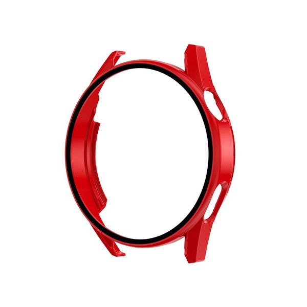 Red Tempered Glass Film Full Cover Case Screen Protector for GT3 46mm Smartwatch