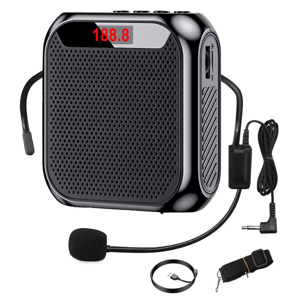 5W noise cancelling amplifier, portable audio amplifier with microphone