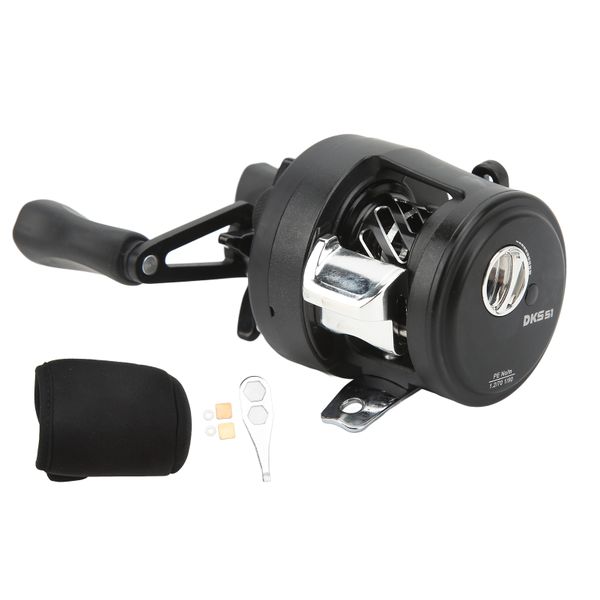 DKS51 Left Hand Baitcasting Reel Long Range