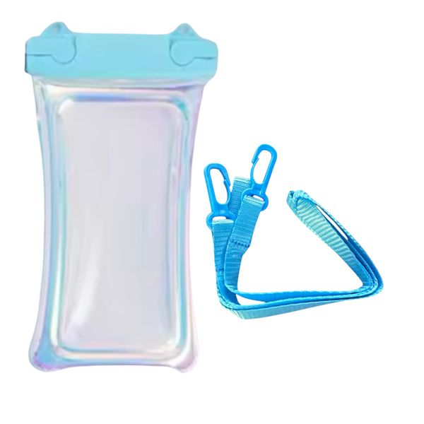Cell Phone Dry Bag Pouch-Blue image