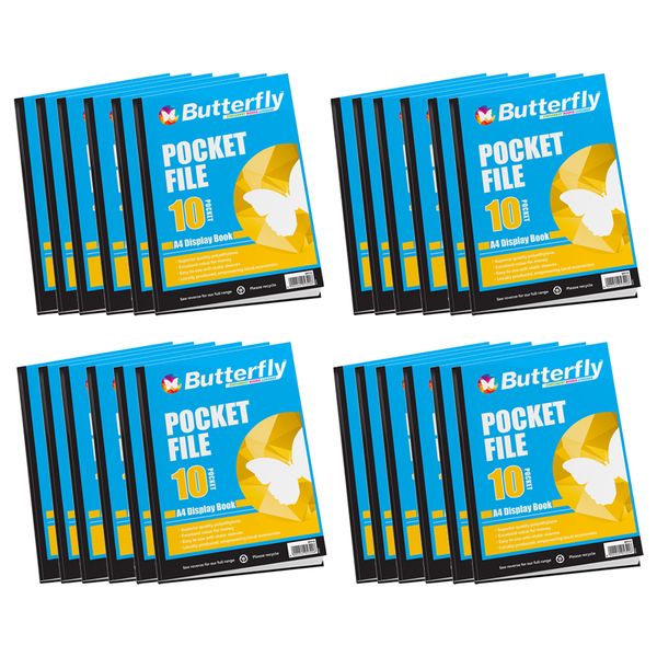 A4 50 M 10 Pocket Display Book X 24 image