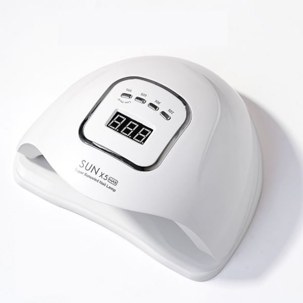 180W UV LED Nail Lamp Gel Nail Lights Nail Art Manicure Tools - White