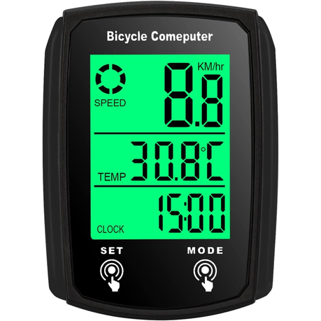 HASHBROWN'S LCD Bicycle Speedometer Image