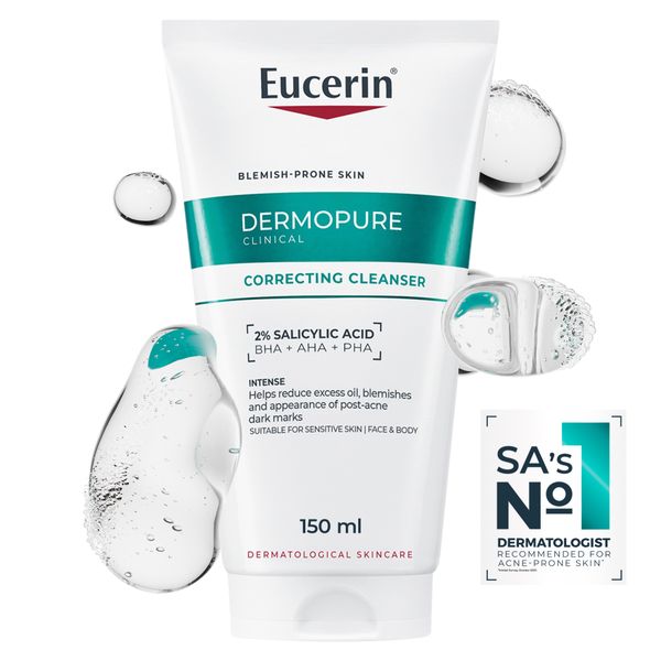 Eucerin DermoPurifyer Triple Effect Face Cleansing Gel, 150ml