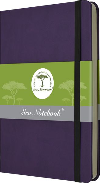 Eco Notebook, A5 - Purple