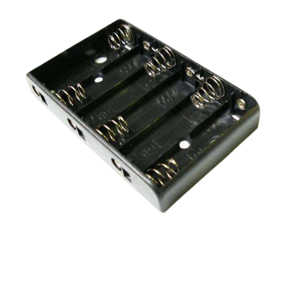 UM3X6ST - Battery Holder with Solder Terminals for 6 x AA Batteries