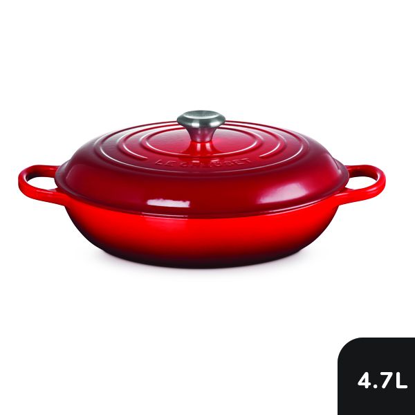 Le Creuset Signature Shallow Cast Iron Casserole - 32cm