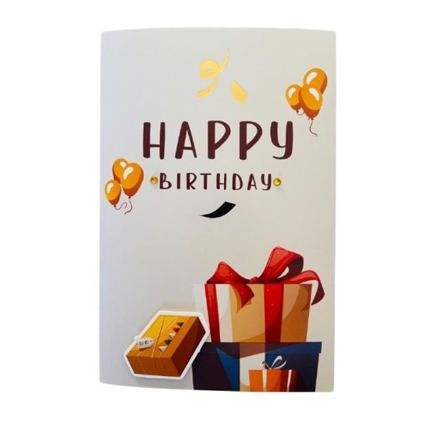Light Up Musical Happy Birthday (Presents) Greeting Card