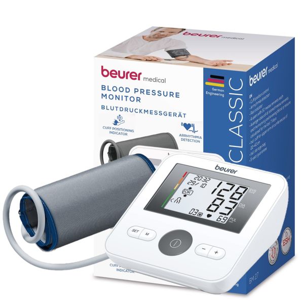 Beurer Germany Upper Arm Blood Pressure Monitor BM 27 Clinically Accurate