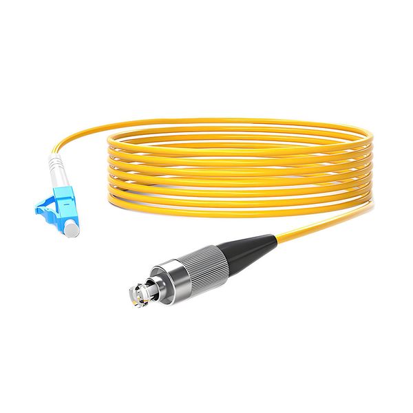ZATECH LC/UPC-FC/UPC Fiber Patch Cord Cable - 3 Metrt