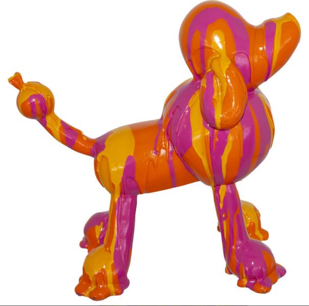 Multicolour Foxy Balloon Poodle Ornament