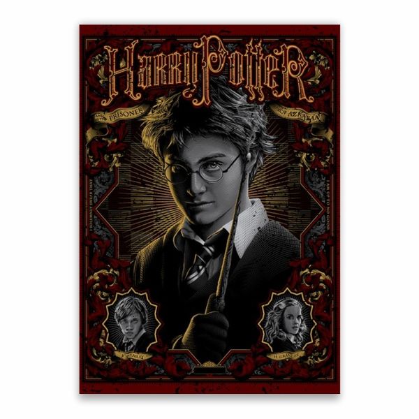 Harry Potter, Ron Weasley And Hermoine Granger Poster - A1
