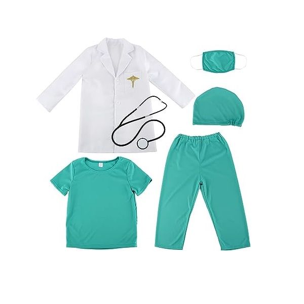 Kids' Pretend Play Doctor Costume