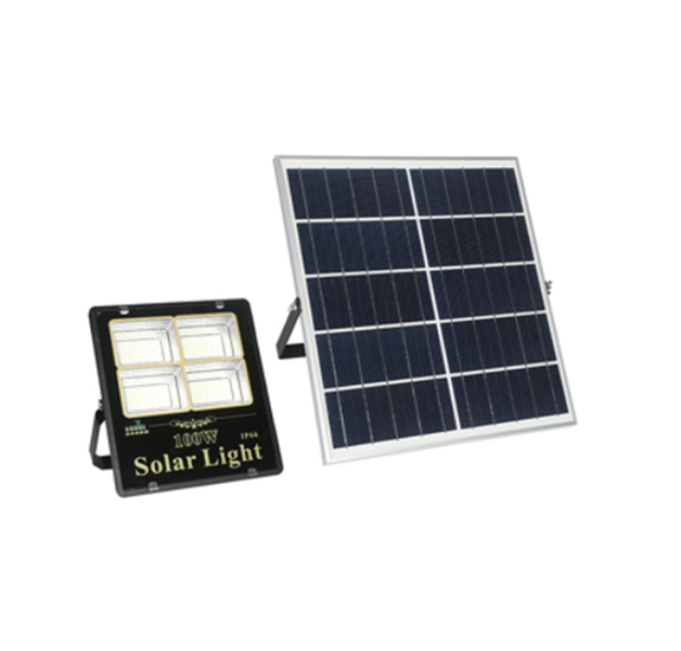 100W Solar Outdoor Flood Light With Remote