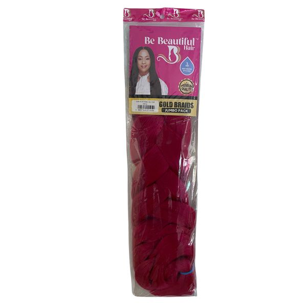 Gold Braids Jumbo - #LushPink - 3 Units