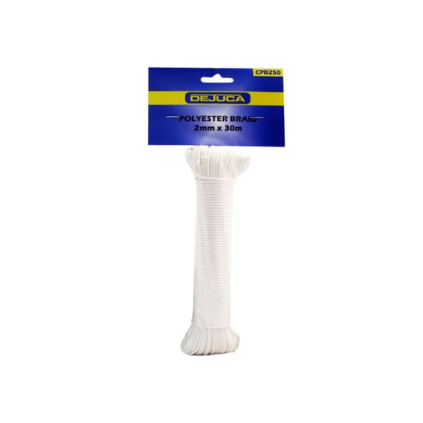 Dejuca - Polyester Braid - 2mm X 30m - (hank)