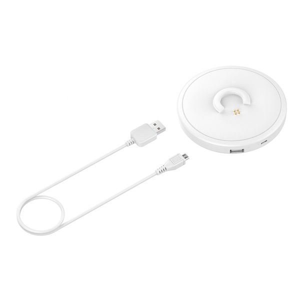 Speaker Charger Base, Dual Output, White
