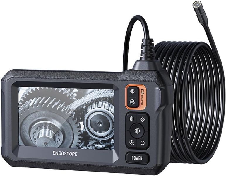 5M Borescope, Endoscope Camera with Light, IP67 Waterproof Endoscope, 1080P